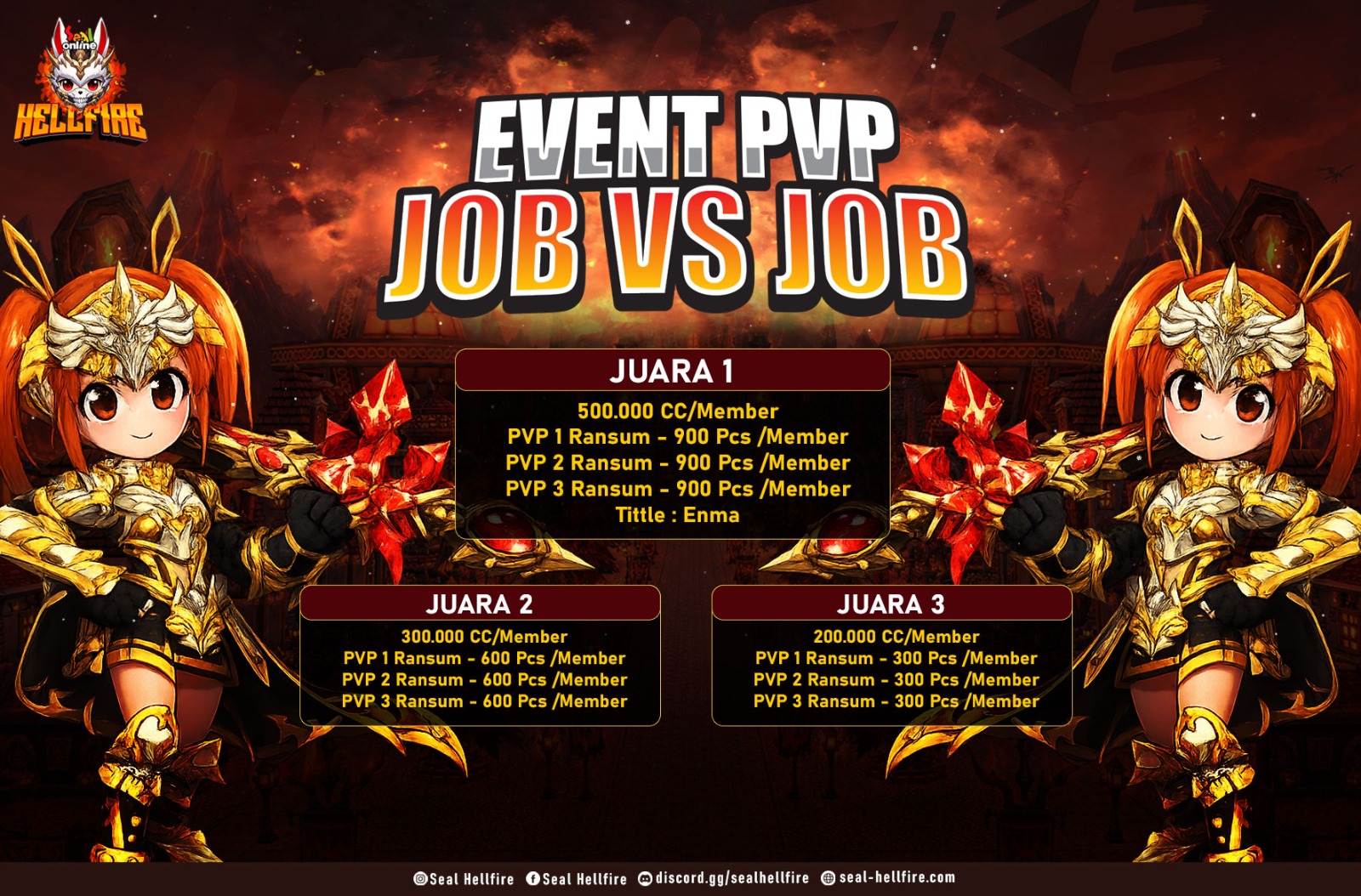 [OBT] EVENT PVP JOB VS JOB